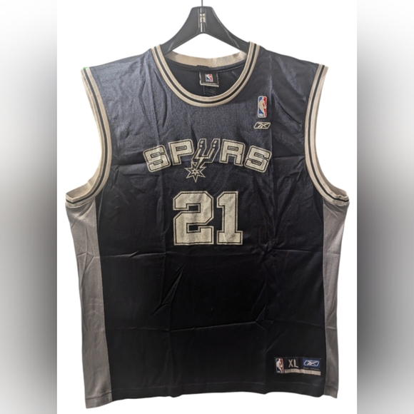 Reebok NBA Jersey San Antonio Spurs Tim Duncan Size XL - Picture 1 of 2